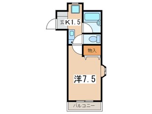 サンリーブ湘南台の物件間取画像